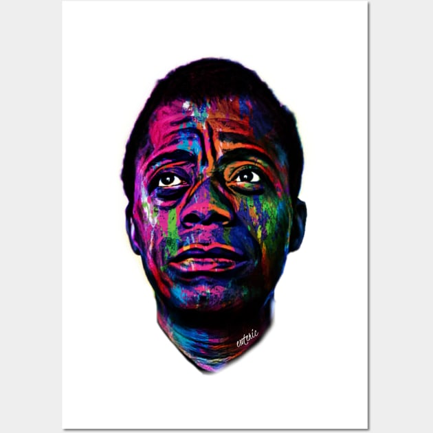 BHM: James Baldwin Wall Art by Esoteric Fresh 